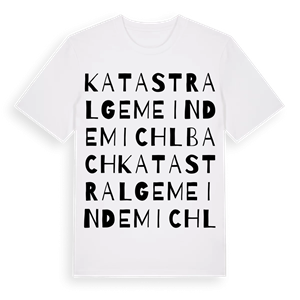 Katastralgemeinde Michlbach ordlek t-shirt – ekologisk bomull t-shirt från Pinshirt