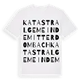 Katastralgemeinde Mitterdombach ordlek t-shirt