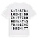 Katastralgemeinde Mitterdorf ordlek t-shirt