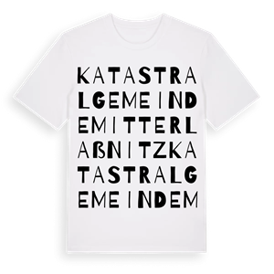 Katastralgemeinde Mitterlaßnitz ordlek t-shirt – ekologisk bomull t-shirt från Pinshirt