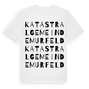 Katastralgemeinde Murfeld ordlek t-shirt – ekologisk bomull t-shirt från Pinshirt