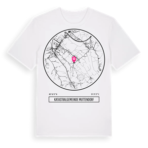 Katastralgemeinde Muttendorf t-shirt – ekologisk bomull t-shirt från Pinshirt