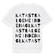 Katastralgemeinde Nagl ordlek t-shirt