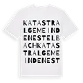 Katastralgemeinde Nestelbach ordlek t-shirt