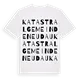 Katastralgemeinde Neudau ordlek t-shirt