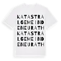 Katastralgemeinde Neurath ordlek t-shirt