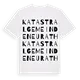 Katastralgemeinde Neurath ordlek t-shirt