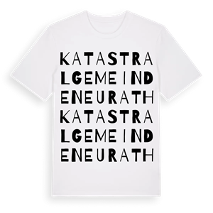 Katastralgemeinde Neurath ordlek t-shirt – ekologisk bomull t-shirt från Pinshirt