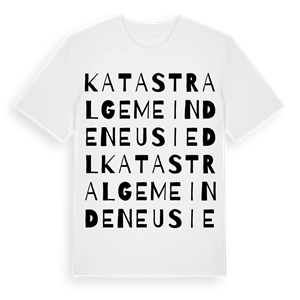 Katastralgemeinde Neusiedl ordlek t-shirt – ekologisk bomull t-shirt från Pinshirt