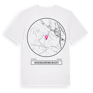 Katastralgemeinde Neustift t-shirt – ekologisk bomull t-shirt från Pinshirt