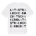 Katastralgemeinde Nitschaberg ordlek t-shirt
