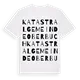 Katastralgemeinde Oberbuch ordlek t-shirt