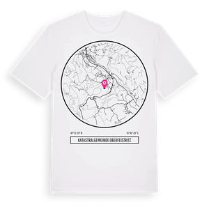 Katastralgemeinde Oberfeistritz t-shirt – ekologisk bomull t-shirt från Pinshirt