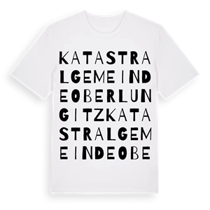 Katastralgemeinde Oberlungitz ordlek t-shirt – ekologisk bomull t-shirt från Pinshirt