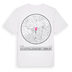 Katastralgemeinde Oberort t-shirt – ekologisk bomull t-shirt från Pinshirt