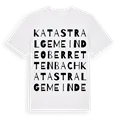 Katastralgemeinde Oberrettenbach ordlek t-shirt