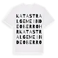 Katastralgemeinde Oberrohr ordlek t-shirt