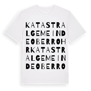 Katastralgemeinde Oberrohr ordlek t-shirt – ekologisk bomull t-shirt från Pinshirt