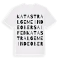 Katastralgemeinde Obersaifen ordlek t-shirt