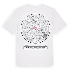 Katastralgemeinde Obersaifen t-shirt – ekologisk bomull t-shirt från Pinshirt