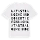 Katastralgemeinde Obertiefenbach ordlek t-shirt