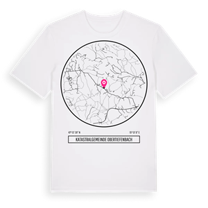 Katastralgemeinde Obertiefenbach t-shirt – ekologisk bomull t-shirt från Pinshirt