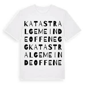 Katastralgemeinde Offenegg ordlek t-shirt – ekologisk bomull t-shirt från Pinshirt