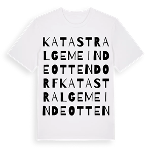 Katastralgemeinde Ottendorf ordlek t-shirt – ekologisk bomull t-shirt från Pinshirt