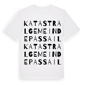 Katastralgemeinde Passail ordlek t-shirt – ekologisk bomull t-shirt från Pinshirt
