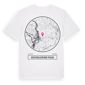 Katastralgemeinde Peggau t-shirt – ekologisk bomull t-shirt från Pinshirt