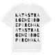 Katastralgemeinde Pircha ordlek t-shirt