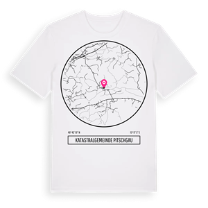 Katastralgemeinde Pitschgau t-shirt – ekologisk bomull t-shirt från Pinshirt