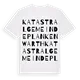 Katastralgemeinde Plankenwarth ordlek t-shirt