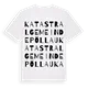 Katastralgemeinde Pöllau ordlek t-shirt