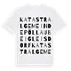 Katastralgemeinde Pöllau bei Gleisdorf ordlek t-shirt