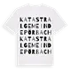 Katastralgemeinde Pörbach ordlek t-shirt
