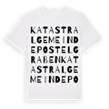 Katastralgemeinde Postelgraben ordlek t-shirt
