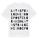 Katastralgemeinde Postelgraben ordlek t-shirt