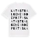 Katastralgemeinde Prätis ordlek t-shirt
