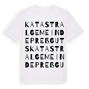 Katastralgemeinde Preßguts ordlek t-shirt – ekologisk bomull t-shirt från Pinshirt