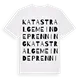 Katastralgemeinde Prenning ordlek t-shirt