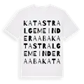 Katastralgemeinde Raaba ordlek t-shirt