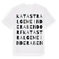 Katastralgemeinde Rabendorf ordlek t-shirt