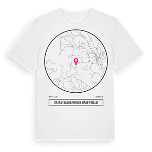 Katastralgemeinde Rabenwald t-shirt – ekologisk bomull t-shirt från Pinshirt