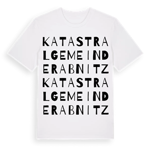 Katastralgemeinde Rabnitz ordlek t-shirt – ekologisk bomull t-shirt från Pinshirt