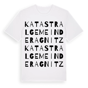 Katastralgemeinde Ragnitz ordlek t-shirt – ekologisk bomull t-shirt från Pinshirt