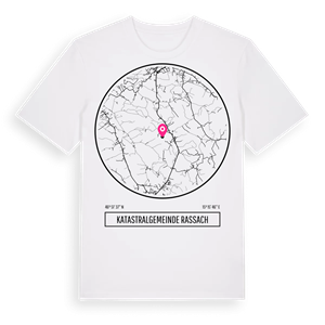 Katastralgemeinde Rassach t-shirt – ekologisk bomull t-shirt från Pinshirt