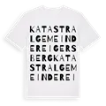 Katastralgemeinde Reigersberg ordlek t-shirt