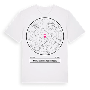 Katastralgemeinde Reinberg t-shirt – ekologisk bomull t-shirt från Pinshirt
