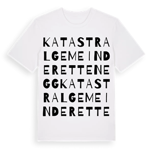 Katastralgemeinde Rettenegg ordlek t-shirt – ekologisk bomull t-shirt från Pinshirt